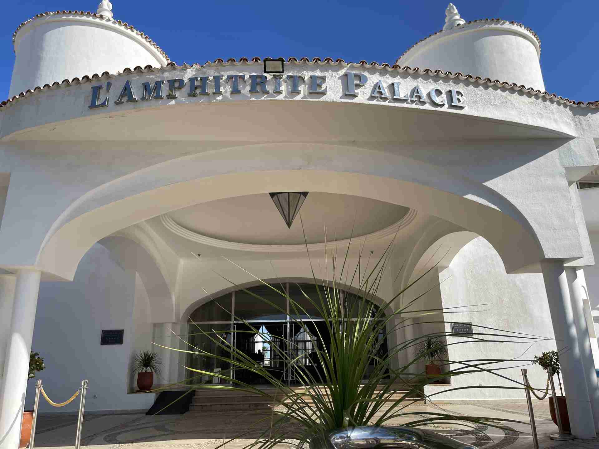 Eingang-Luxushotel-Amphitrite-Palace-Skhirat-Rabat