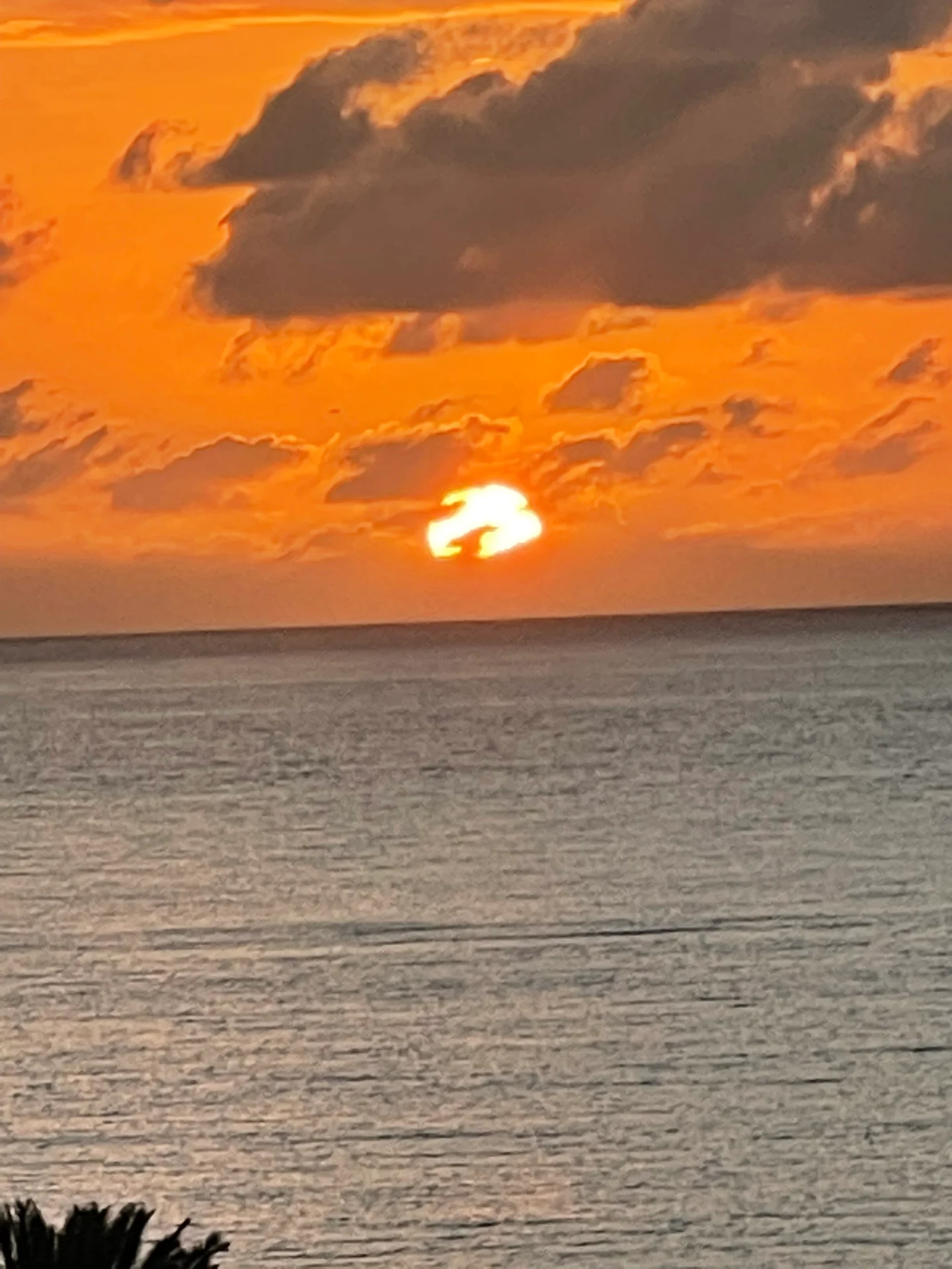 Lanzarote Los pocillos atlantik wolken goldenes licht