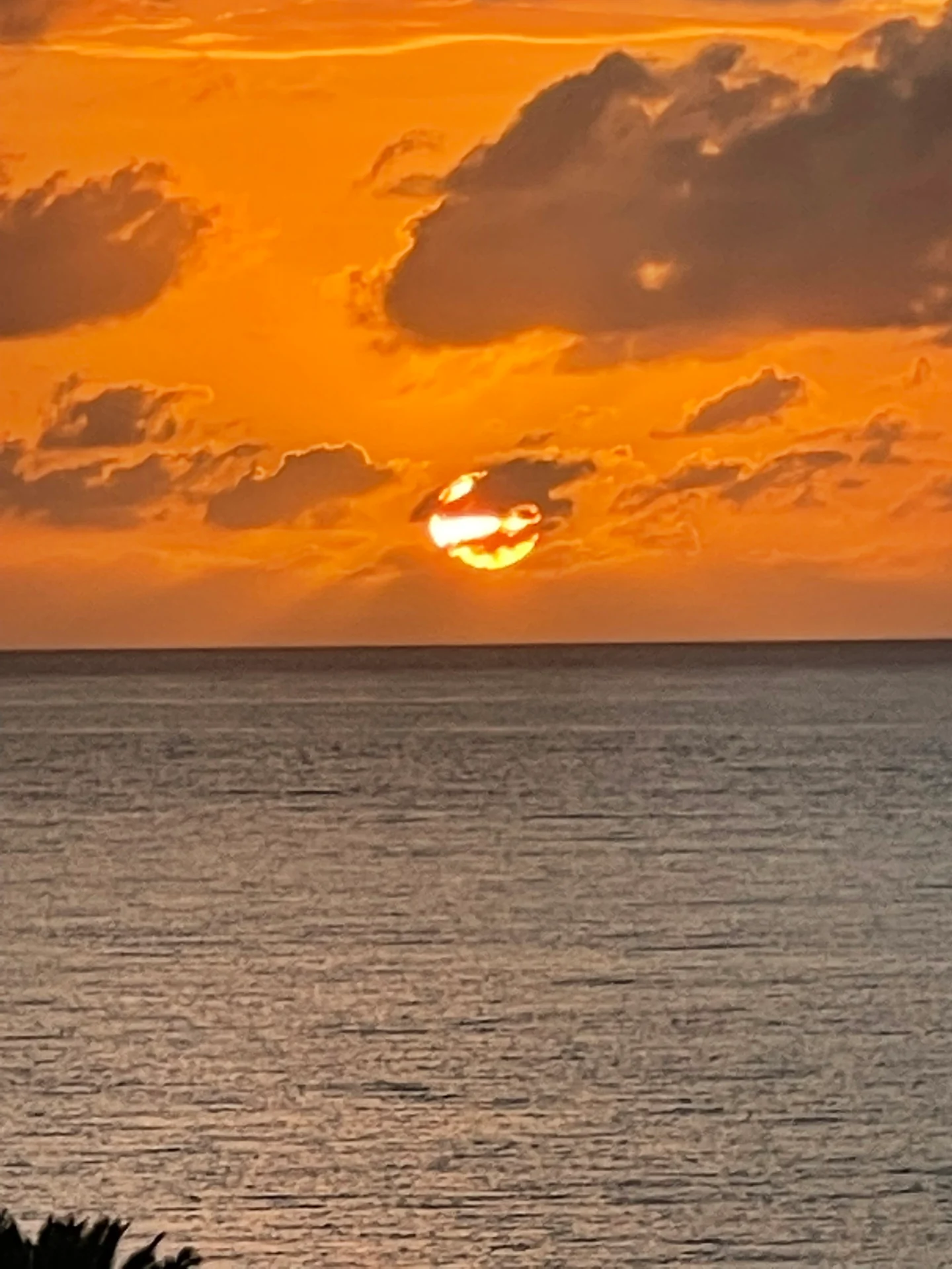 Lanzarote Los pocillos atlantik wolken goldenes licht