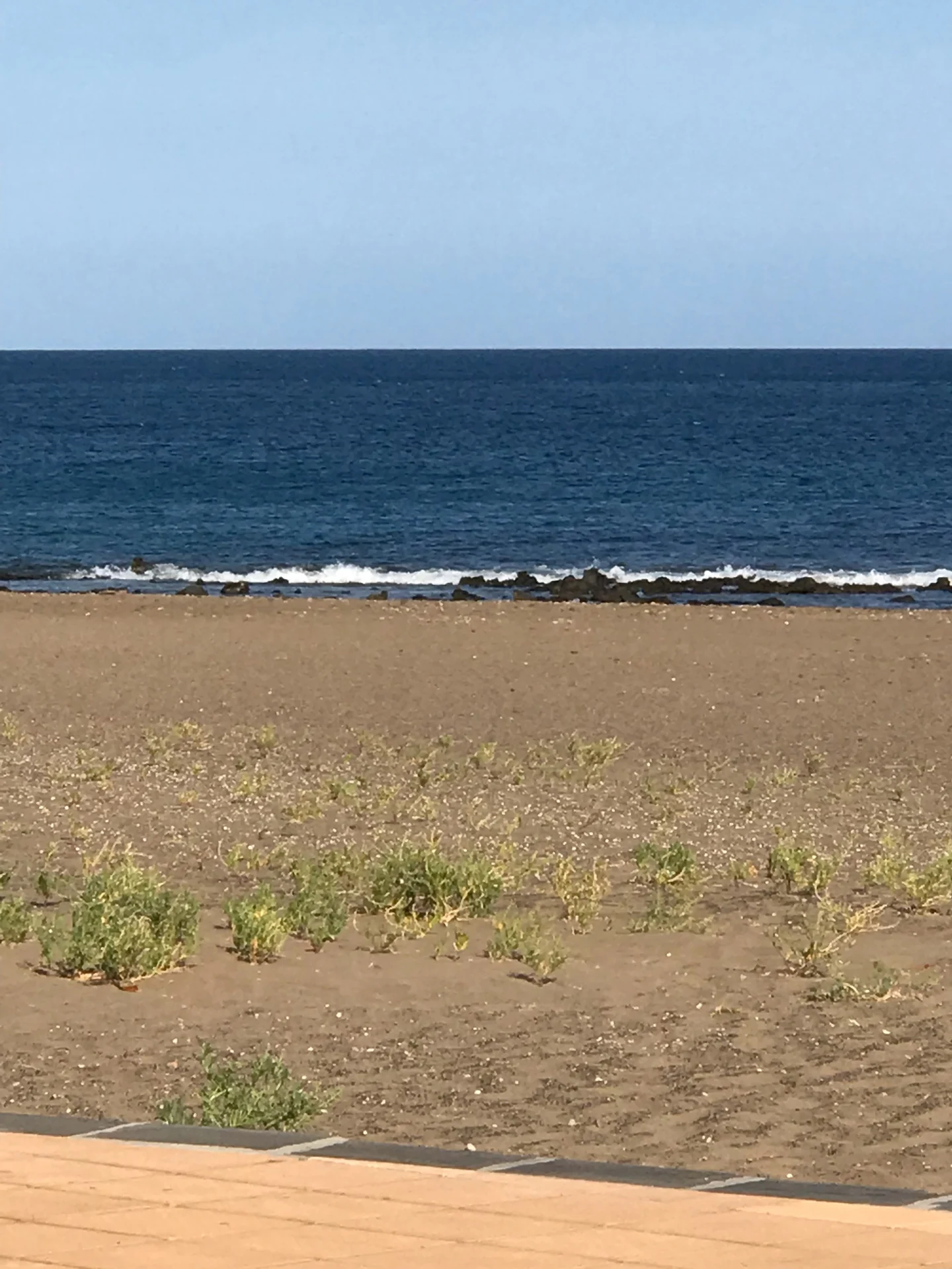 Lanzarote Puerto del carmen naturstrand atlantik