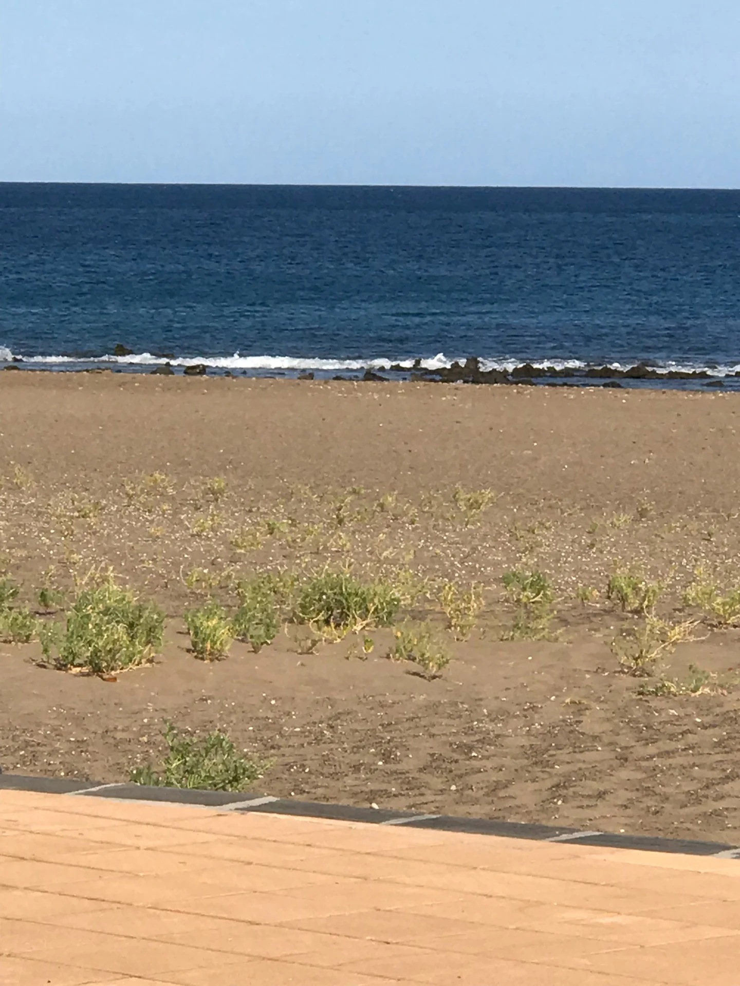 Lanzarote Puerto del carmen naturstrand atlantik
