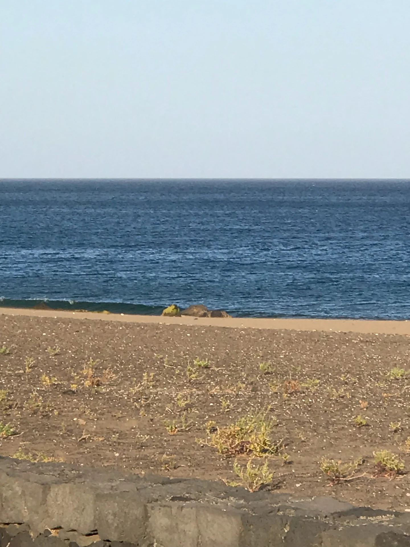 Lanzarote Puerto del carmen naturstrand atlantik