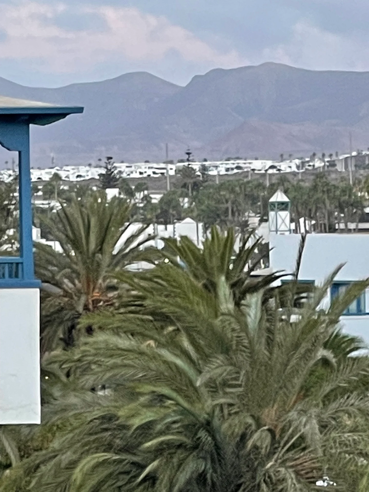 Lanzarote Seaside los jameos playa palmengarten bergblick