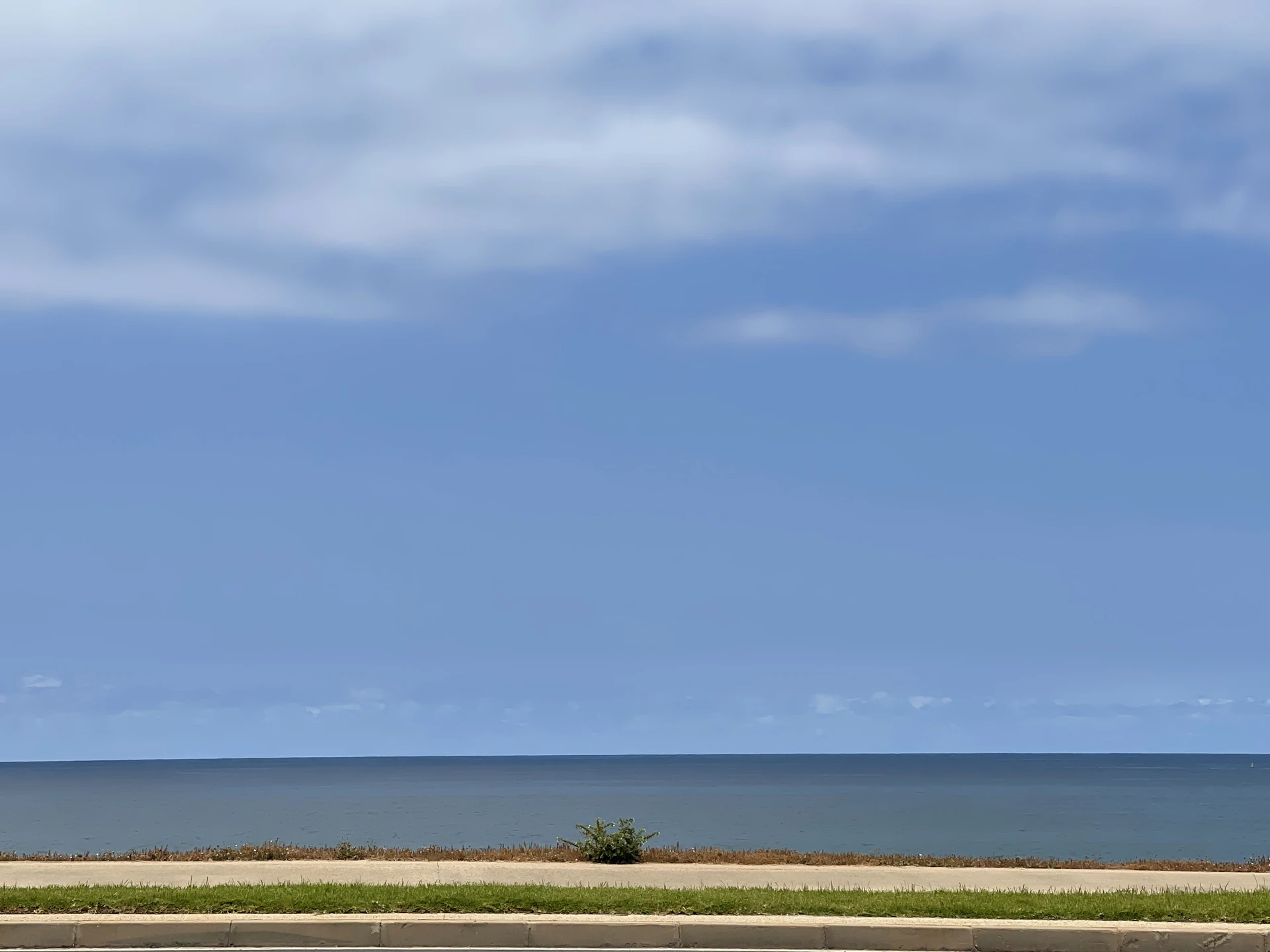 Atlantikküste-Panorama bei Rabat, Marokko