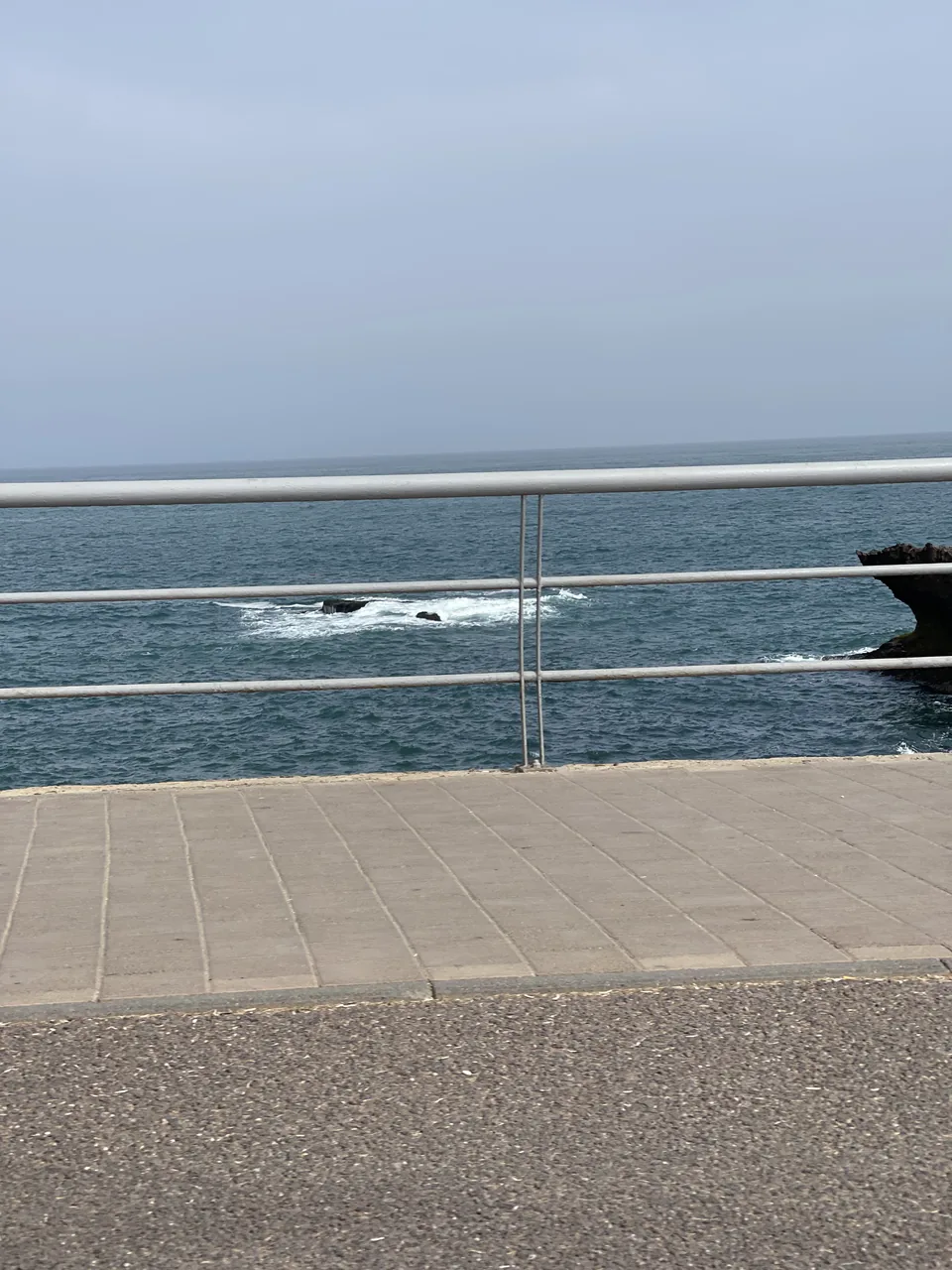 Promenade mit Meerblick, Rabat, Marokko