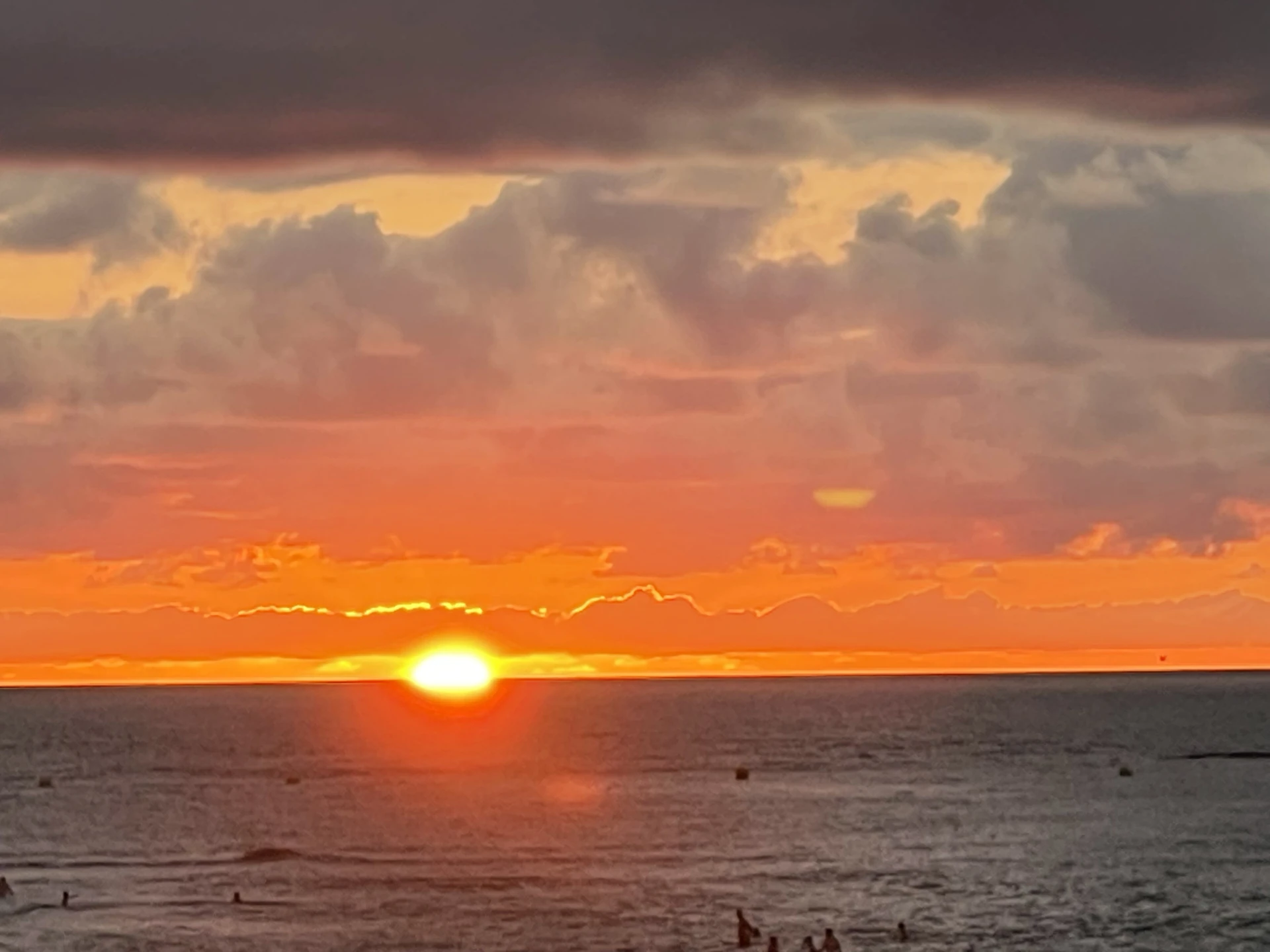 Abendstimmung an der Atlantikküste, Rabat, Marokko